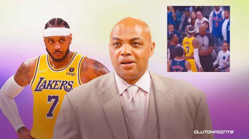 Charles Barkley dishes honest take on Lakers vet Carmelo Anthony’s incident with Sixers fan