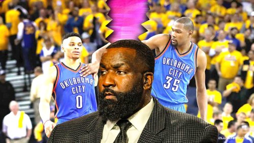 Kendrick Perkins drops shocking truth bomb on Kevin Durant-Russell Westbrook relationship during Thunder days