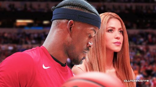 Heat star Jimmy Butler disappointing Shakira in NBA Finals Game 3 has NBA Twitter in a frenzy