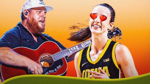 Caitlin Clark gets awesome Luke Combs surprise after Fever's WNBA Draft selection