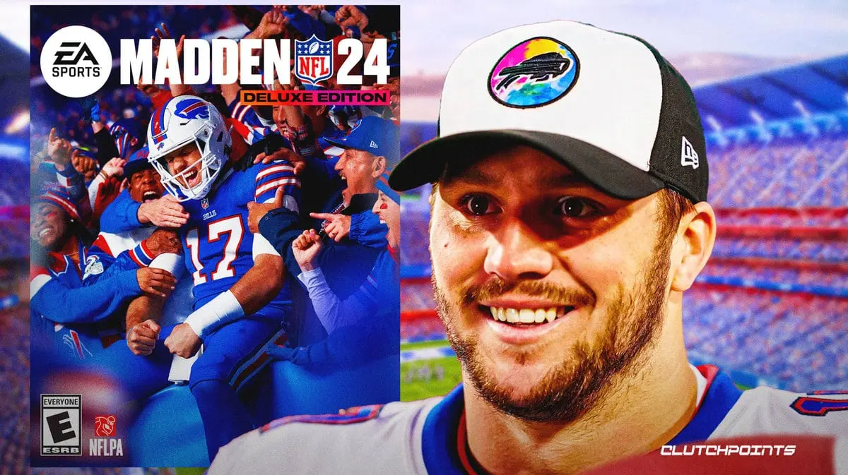 Bills QB Josh Allen on Madden NFL 24 video game cover - ESPN