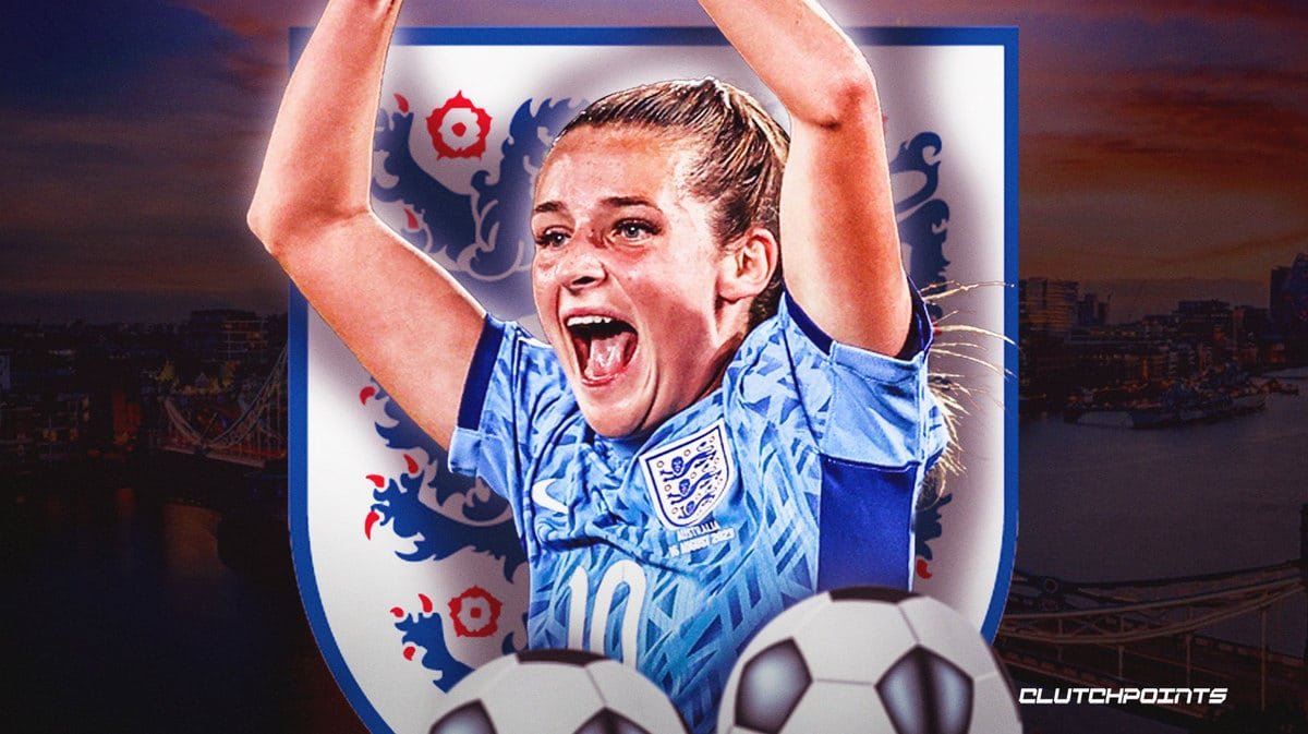 Just the ticket: Ella Toone splashes out for England's Old