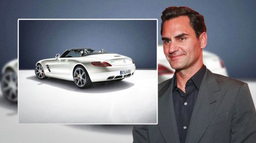 Check out Roger Federer's incredible $1 million car collection, with photos
