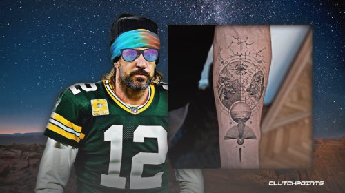 Packers QB Aaron Rodgers’ first tattoo is the most Aaron Rodgers thing ever