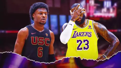 Lakers' LeBron James goes on epic rant after Bronny James' removal from NBA mock draft
