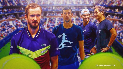 Daniil Medvedev creates tennis Frankenstein using Novak Djokovic, Rafael Nadal, Roger Federer