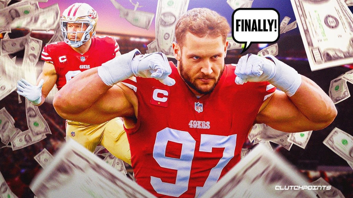 49ers' Nick Bosa agrees to record five-year, $170 million deal