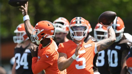 Browns rumors: Shedeur Sanders, Dillon Gabriel ‘not close’ in rookie minicamp