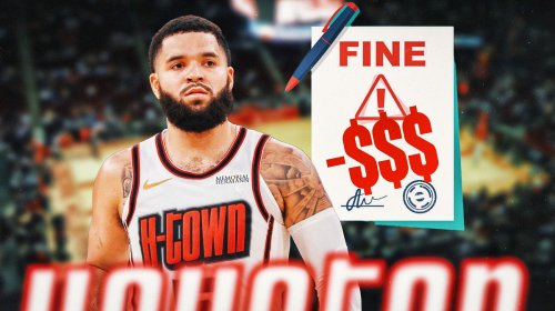 Rockets' Fred VanVleet hit with hefty fine for outburst against officials