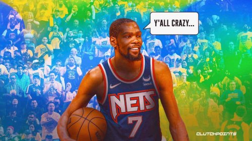 Nets star Kevin Durant’s hilarious response to Warriors fans implying he’s on par with Andrew Wiggins