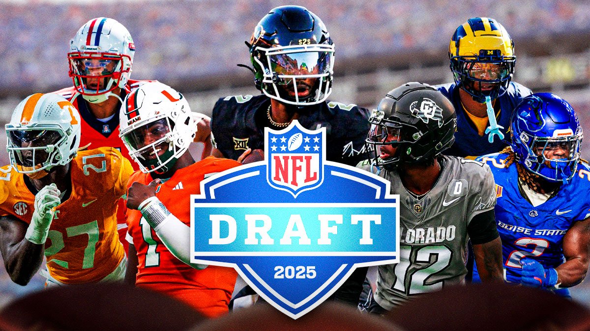 2025 NFL Draft order, prospects, targets for top 18 picks Flipboard