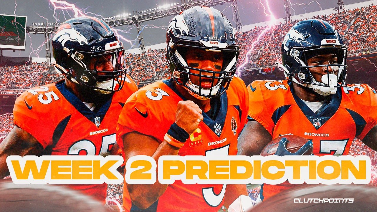 week 2 game predictions