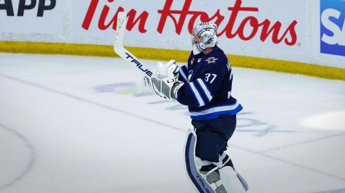 Jets’ Connor Hellebuyck sends warning about Stars for Game 6 after shutout