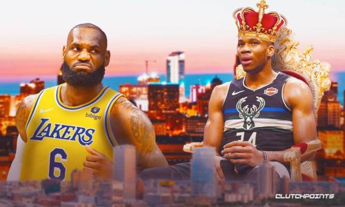 Bucks star Giannis Antetokounmpo completely blows out Lakers' LeBron James in annual NBA GM survey