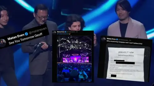 Totally Innocent Matan Even Gets Trespassing Notice For Simply Attending The Game Awards