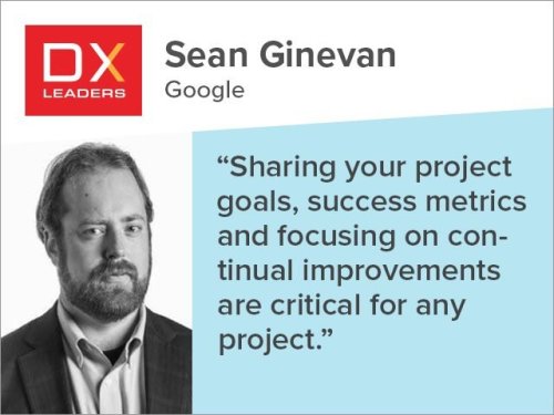 Sean Ginevan: Measure Improvements to Understand DCX Success