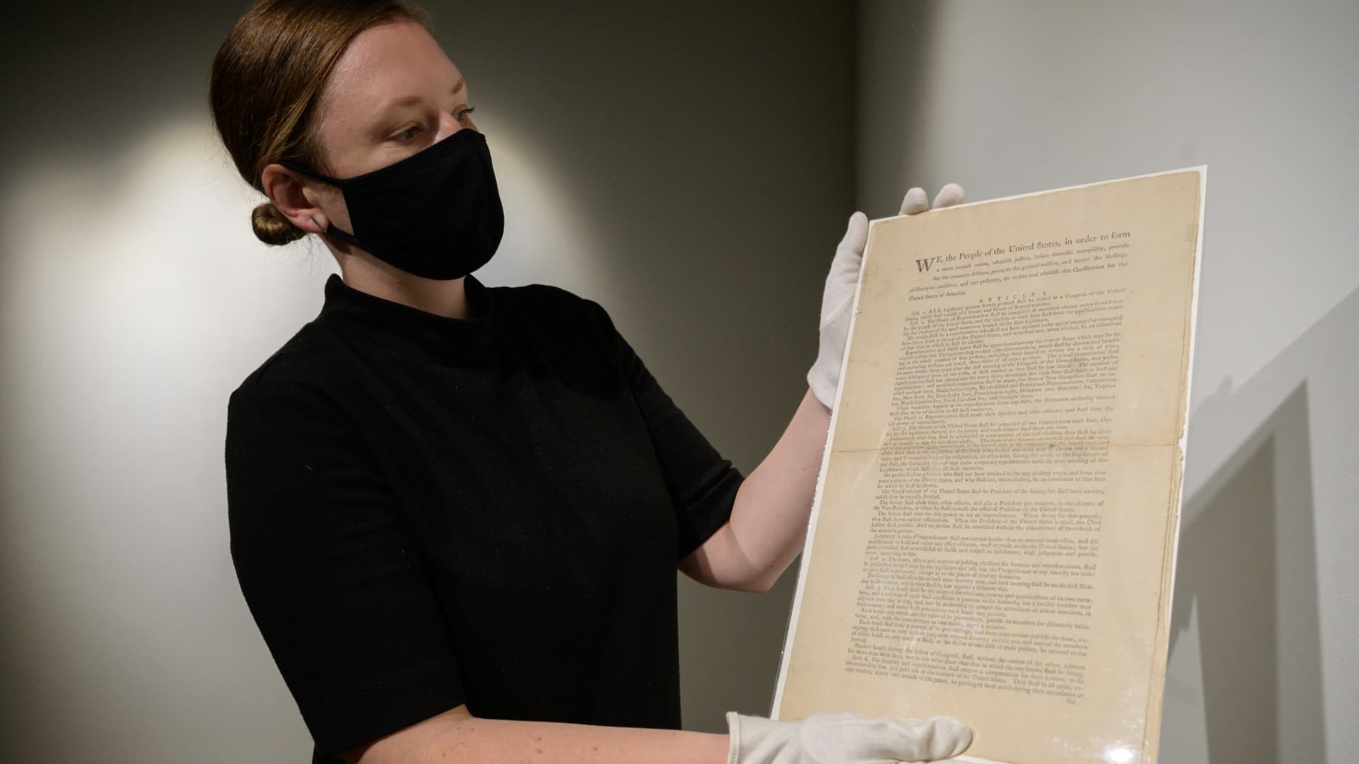 Crypto investors are raising millions to buy a copy of the Constitution at a Sotheby's auction