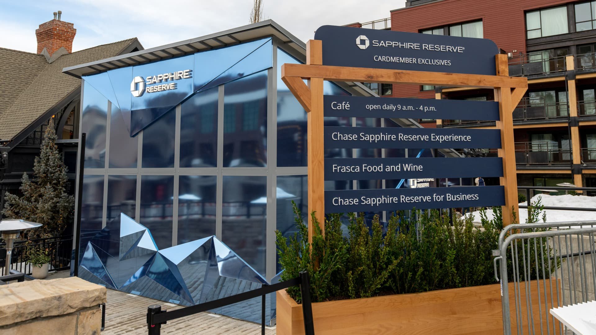 American Express and Chase move luxury lounge wars beyond the airport