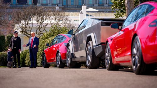 Tesla shares drop on plunging European sales, concerns about Trump's tariffs