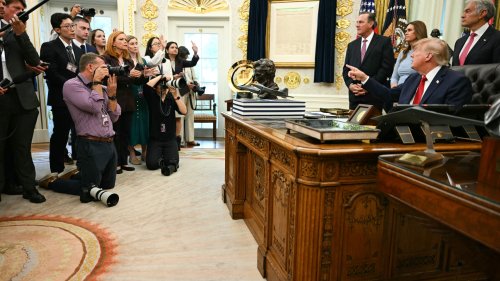 White House TV pool won't cover Trump after press ban: CNN