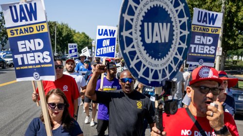 UAW announces new strikes at GM and Ford plants, spares Stellantis citing 'momentum' in talks