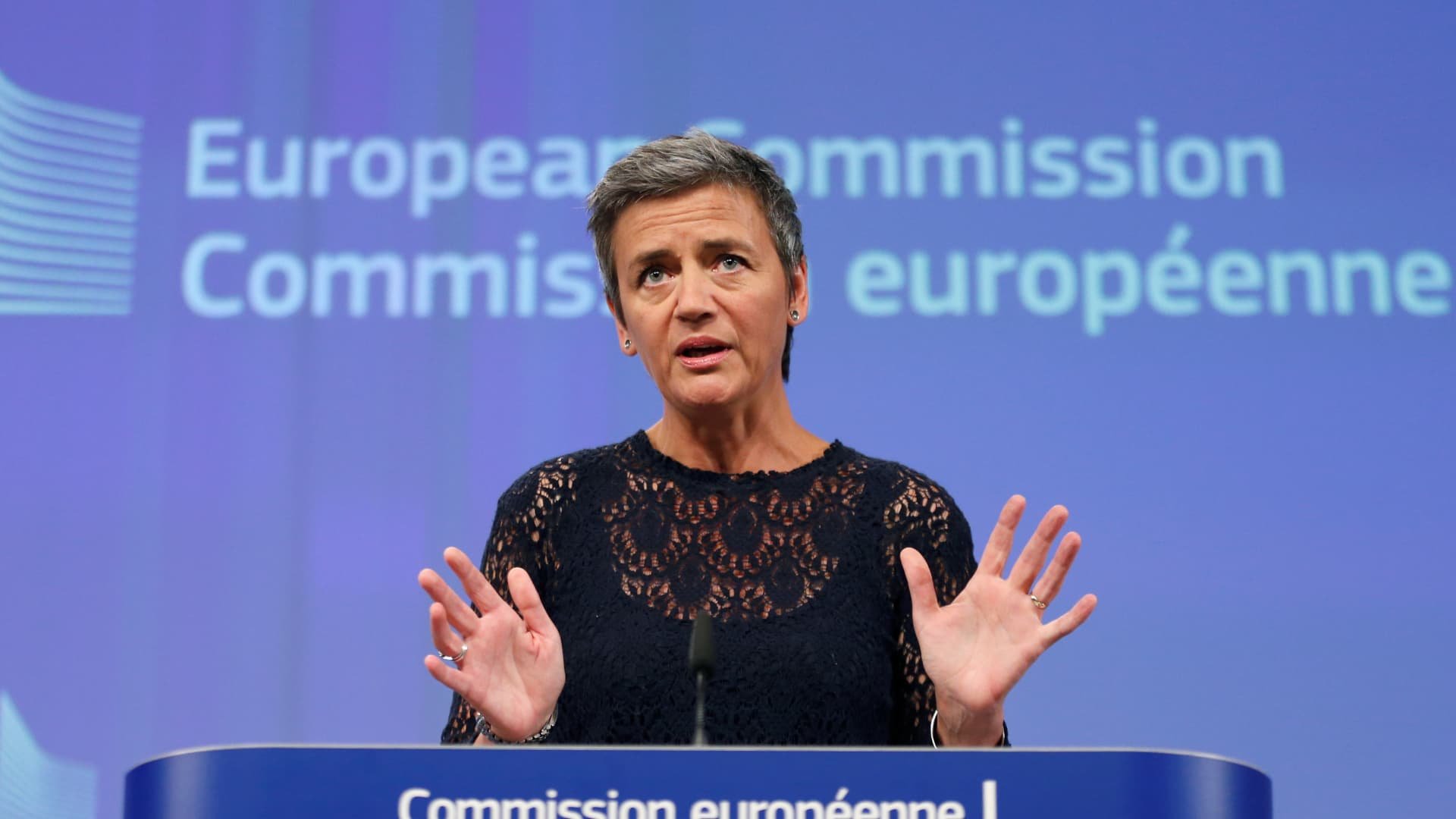 EU announces sweeping new rules that could force breakups and hefty fines for Big Tech