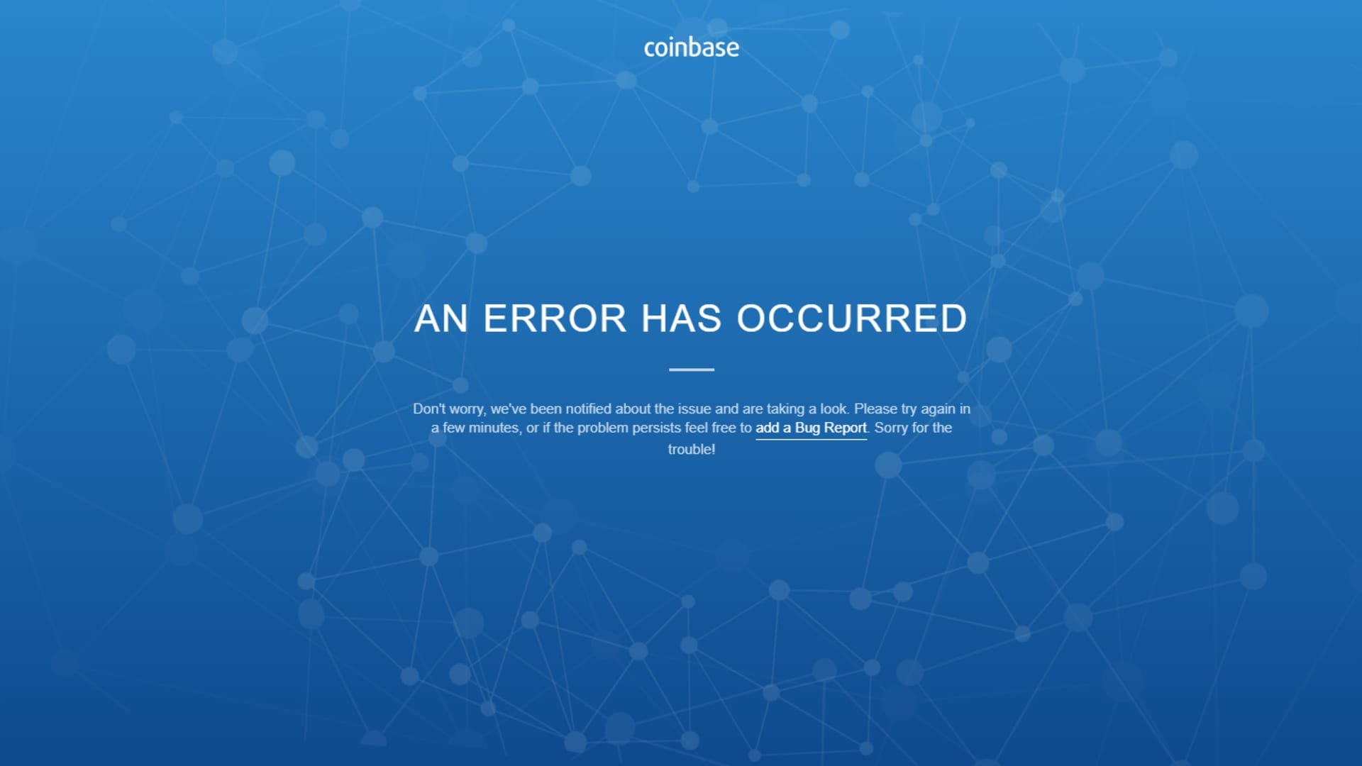 Coinbase back online following outage for some users amid bitcoin sell-off
