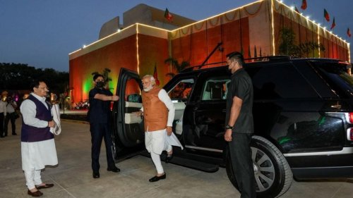 PM Modi inaugurates newly constructed BJP Central Office in Delhi