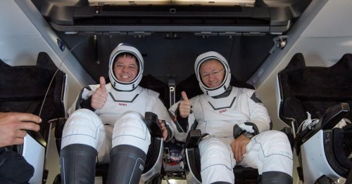 NASA astronauts say they made prank calls from SpaceX Crew Dragon