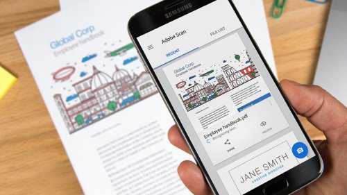 Turn your phone into a document scanner with Adobe Scan