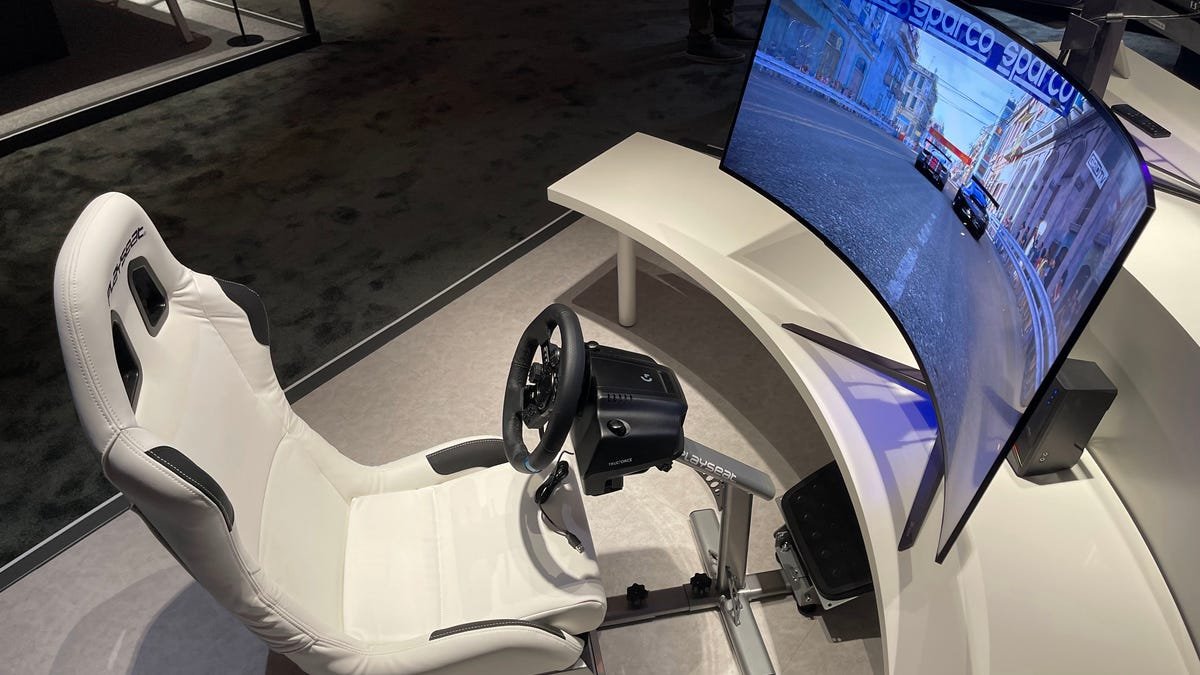 LG Display Makes OLED Fun With Racing Games, Campfire Concepts