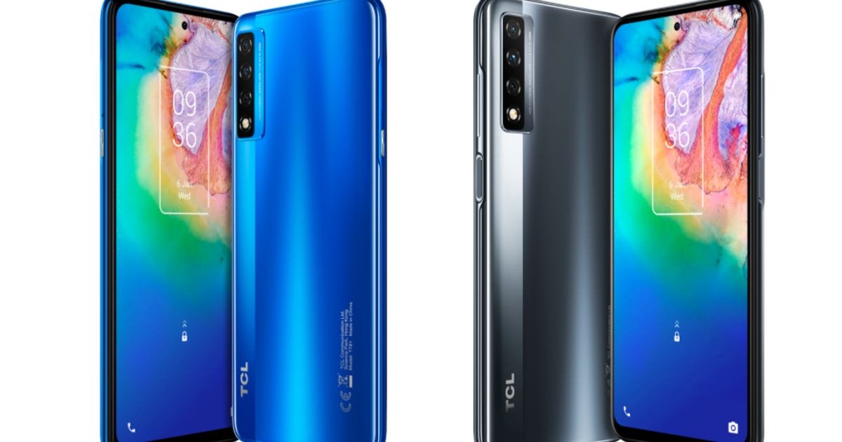 TCL shows off 20 Series phones at CES: TCL 20 5G and TCL 20 SE
