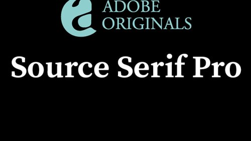 Adobe offers free font to celebrate 25 years of digital type design