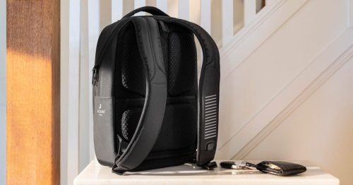 Samsonite's Google-powered smart backpack has a touch-gesture strap
