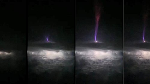 Scientists Investigate Upside-Down Lightning Bolt That Grazed the Edge of Space