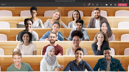 Forget Zoom backgrounds. Microsoft Teams can put you in the same virtual space as your coworkers