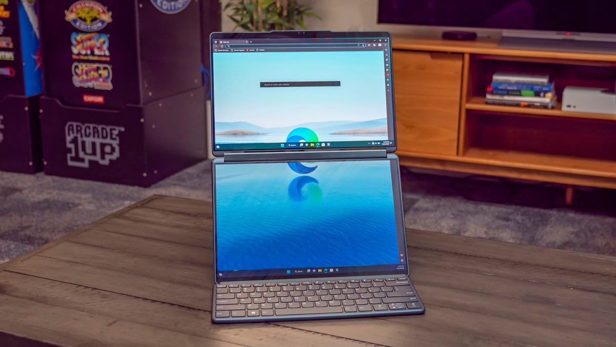 Lenovo Reimagines Laptops at CES With Acrobatic Dual Screens