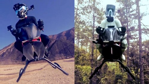 New Viral Airbike Looks Like a Star Wars Speeder Bike