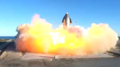 SpaceX Starship SN8 explodes after successful high-altitude test flight