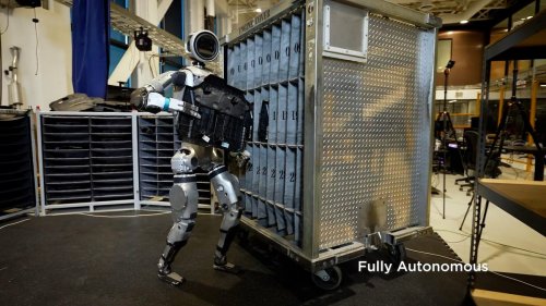 Boston Dynamics Puts the Electric Atlas Robot to Work in New Videos