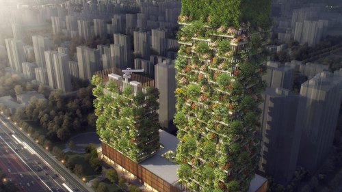 Pollution-fighting Vertical Forest buildings coming to China