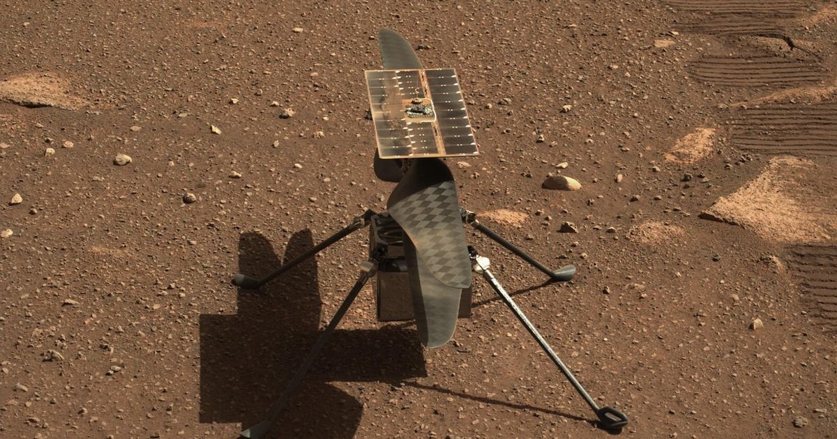 NASA Mars helicopter set for grand journey back to its original airfield