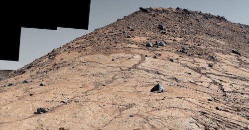 NASA Curiosity rover marks 8 years on Mars with 'Spaghetti Western' view