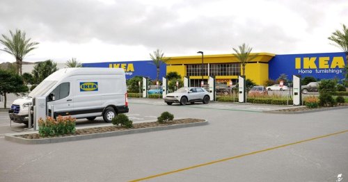 IKEA Customers Will Soon Get To Fast-Charge Their EVs While Shopping