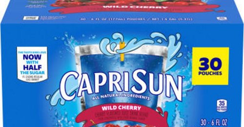 Capri Sun Recall: Check if Your Juice May be Contaminated with Cleaning Solution