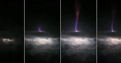 Scientists Investigate Reverse Lightning Bolt That Touched the Edge of Space