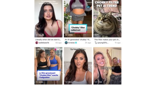 TikTok Called Out for AI 'Chubby Filter' Critics Say Could Lead to Body Negativity