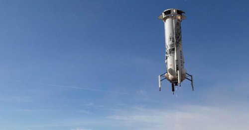 Jeff Bezos' Blue Origin sets launch record as it tests NASA moon gear