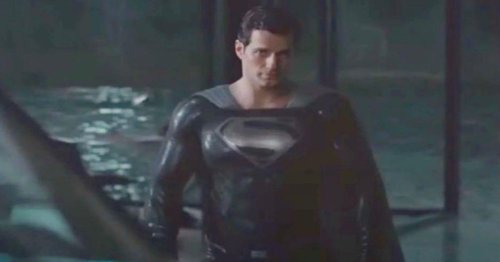 Zack Snyder shows new footage of Superman's black suit from Snyder Cut
