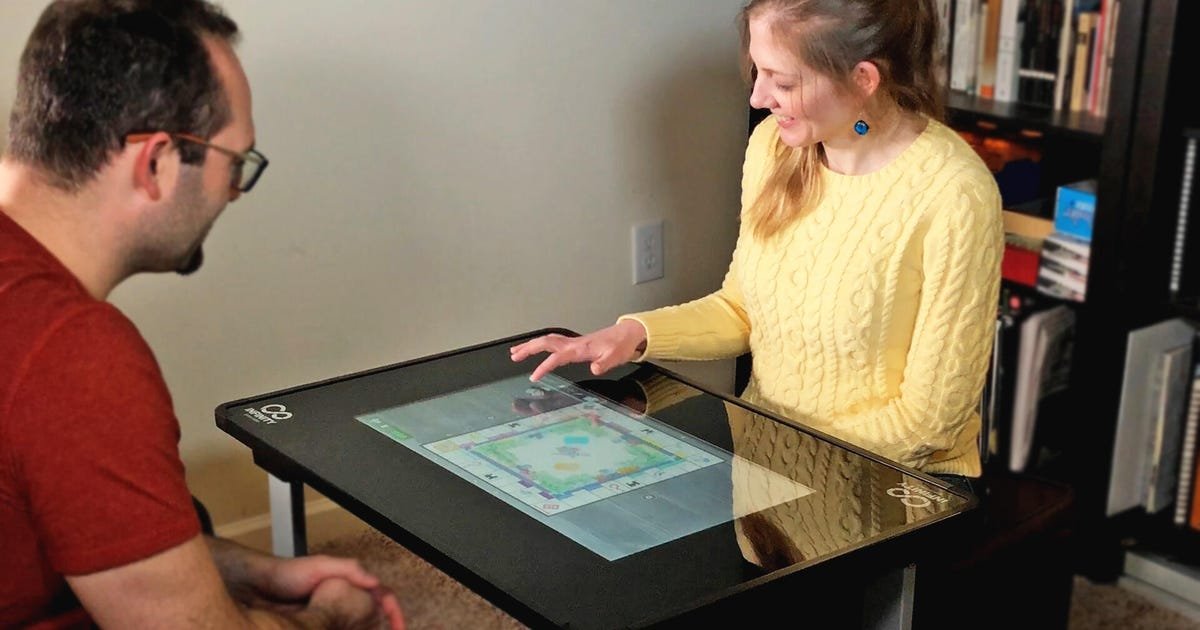 Infinity Game Table hands-on: Touchscreen table gives classic board games new spin